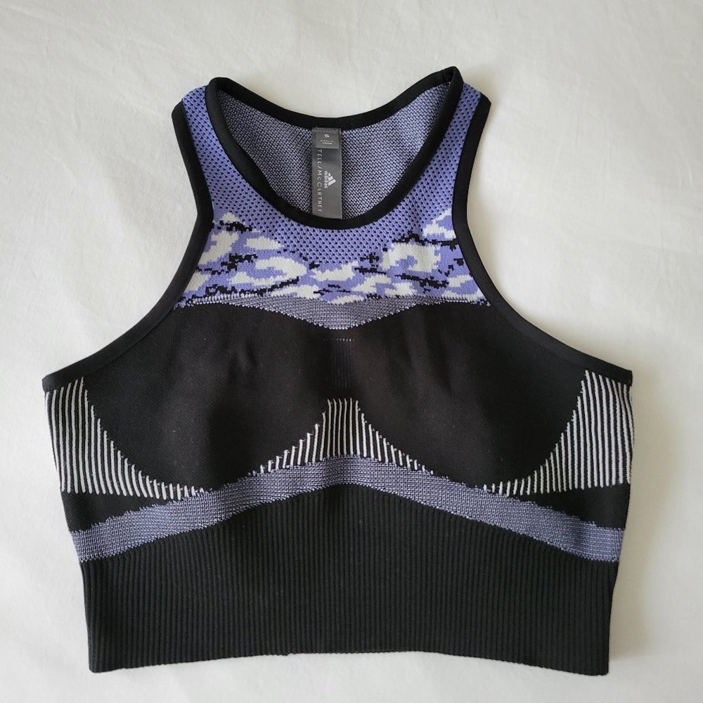 Adidas by Stella McCartney primeknit yoga top bra S